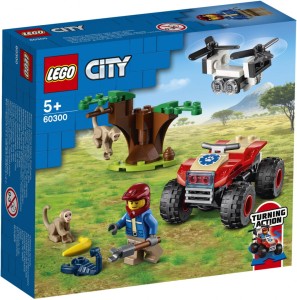 LEGO 60300 City Quad ratowników dzikich zwierząt