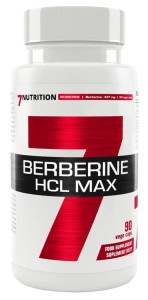 7NUTRITION BERBERINE HCL MAX BERBERYNA 90 CAPS.