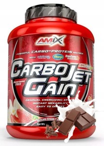 Amix CarboJet Gain 1000g Czekolada Gainer Masówka