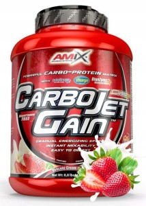 Amix CarboJet Gain 4000g Truskawka Gainer Masówka