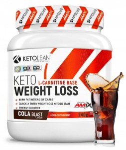AMIX KETO WEIGHT LOSS 240G BHB SPALACZ TŁUSZCZU