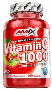 Amix VitaminC 1000 Naturalna Witamina C Dzika Róża