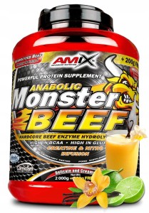 Amix Monster Beef Protein 2200g Białko Wołowe
