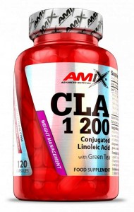 Amix CLA 1200 Green Tea Kwas Linolowy Odchudzanie