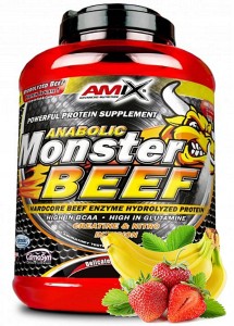 Amix Monster Beef Protein 1000g Białko Wołowe