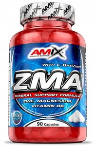 Amix ZMA CYNK MAGNEZ WITAMINA B6 OPATENTOWANE ZMA