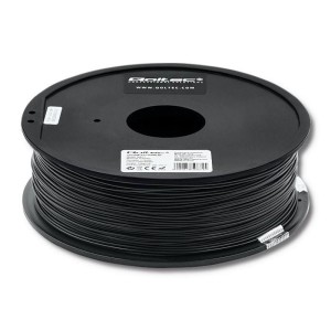 Filament Qoltec do druku 3D | ABS PRO | 1,75mm | 1kg | Black