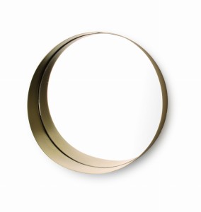 ALEXIA GOLD Lustro 30x30x8cm