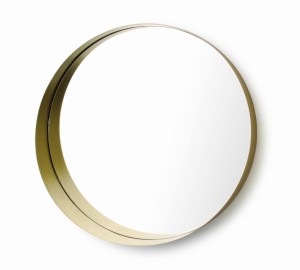 ALEXIA GOLD Lustro 50x50x8cm