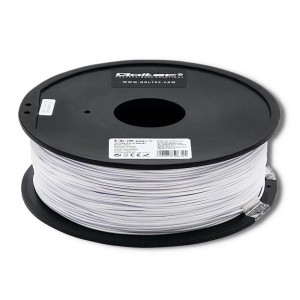Filament Qoltec do druku 3D | ABS PRO | 1,75mm | 1kg | Cold white