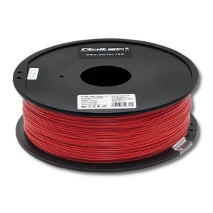 Filament Qoltec do druku 3D | PLA PRO | 1,75mm | 1kg | Red