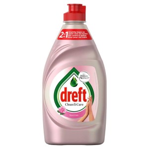 Dreft Rose&amp;Satin Płyn do Naczyń 383 ml