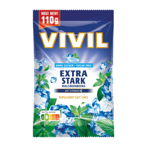 Vivil Extra Stark Cukierki bez Cukru 110 g